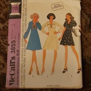 McCall's 3855 Misses' Dress Pattern